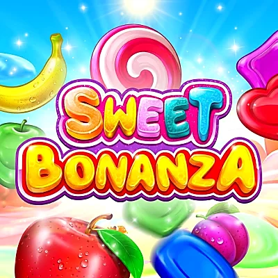 Sweet Bonanza online slot game tile available at Megaways Casino